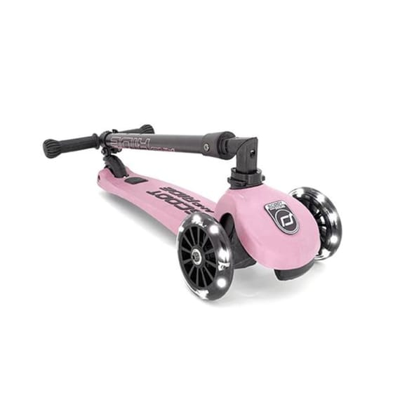 Παιδικό Πατίνι Τρίτροχο Scoot & Ride Highwaykick 3 με LED Ρόδες - Ροζ image 3