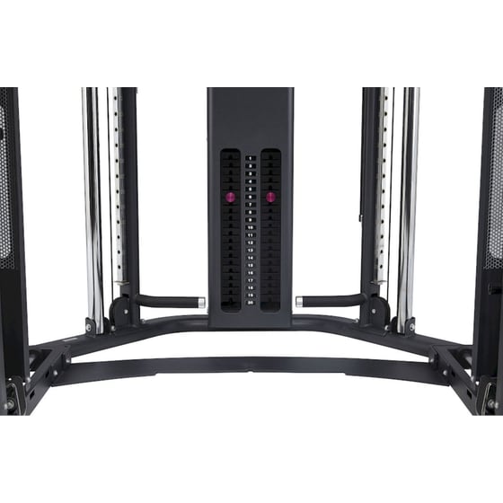 BODYCRAFT FBT Πολυόργανο Διπλής Τροχαλίας με Ενσωματωμένα Βάρη Μαύρο image 3