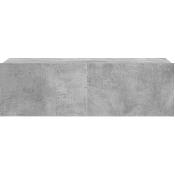Έπιπλο Τηλεόρασης VidaXL από Μοριοσανίδα 100x30x30cm - Γκρι image 2