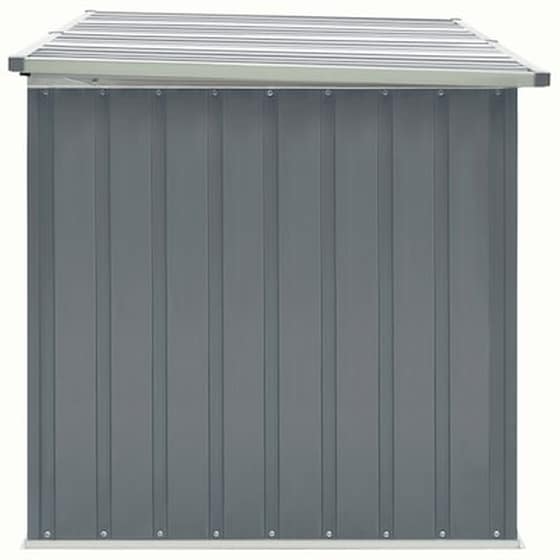 Vidaxl Μπαούλο Αποθήκευσης Κήπου Γκρι 171 X 99 X 93 Εκ. image 5