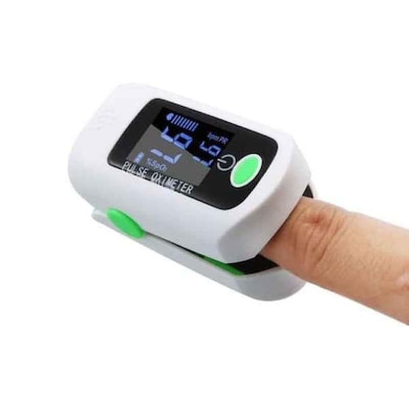 Παλμικό Οξύμετρο Δακτύλου Με Οθόνη Led Pulse Oximeter X1805 White