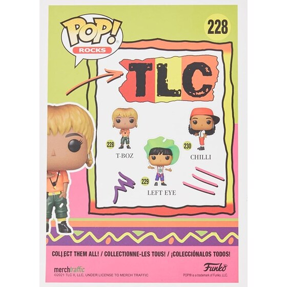 Funko Pop! Rocks Tlc - T-Boz #228 image 3