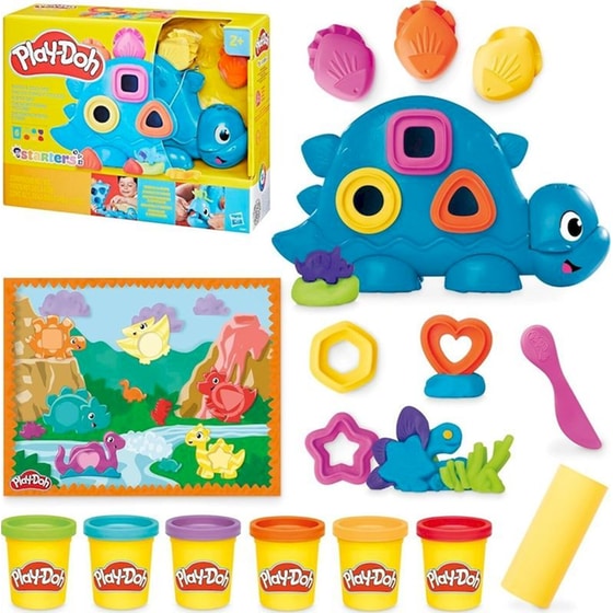 Hasbro Play-Doh Starters: Shapes and Colors Dino (G0491) image 1