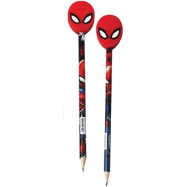 Μολύβι Gim Rubber Φιγούρα Spiderman (1 Τεμάχιο)