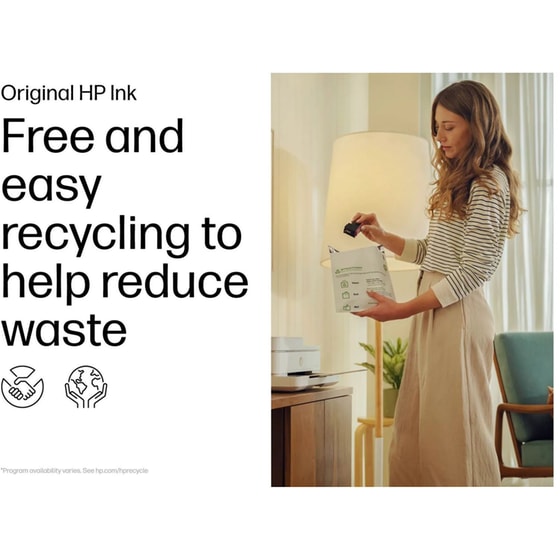 HP 937Ε Κυανό Μελάνι Εκτυπωτή 4S6W6NE image 5