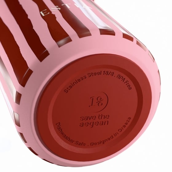 Μπουκάλι Θερμός Estia Pulse Save The Aegean Viva Stripe 500 ml image 1