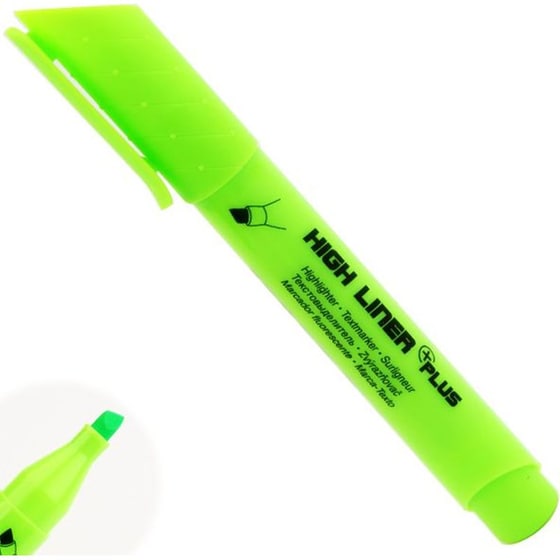 Μαρκαδόρος Υπογράμμισης Kores Neon 3-5mm Πράσινο image 3