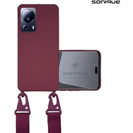 Θήκη  Xiaomi Xiaomi 13 Lite - Sonique Carryhang Με Strap - Μπορντό