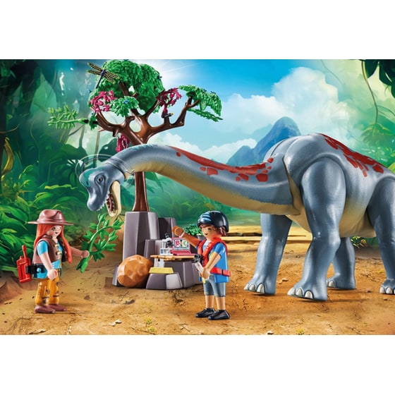 PLAYMOBIL® Βραχιόσαυρος Και Χόβερκραφτ (71819) image 3