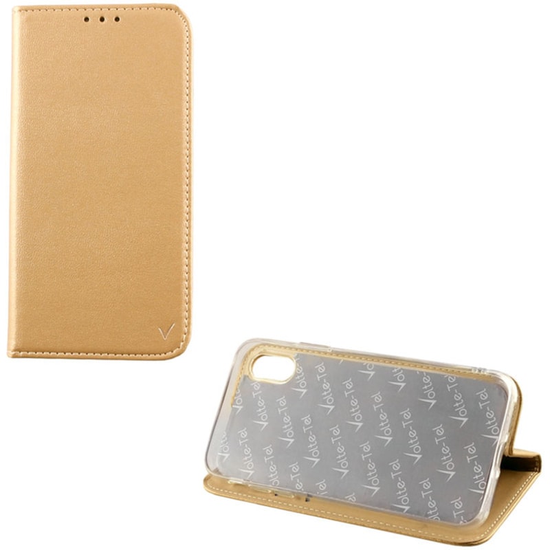 Θήκη Samsung Galaxy Note 9 - Volte-tel Pocket Magnet Book Stand - Gold