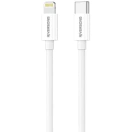Καλώδιο Rirversong Lightning σε USB-C 1m - Λευκό