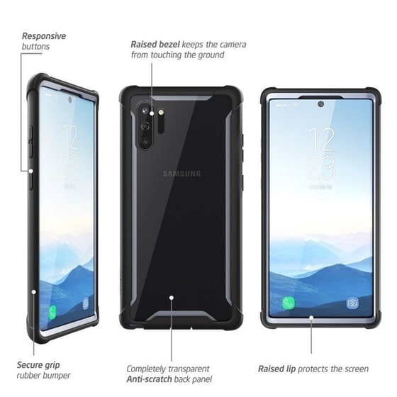 Θήκη Samsung Galaxy Note 10 - Supcase Ares i-Blason - Black image 2