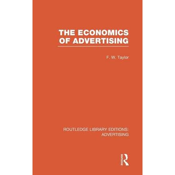 Economics of Advertising (RLE Advertising) image 0