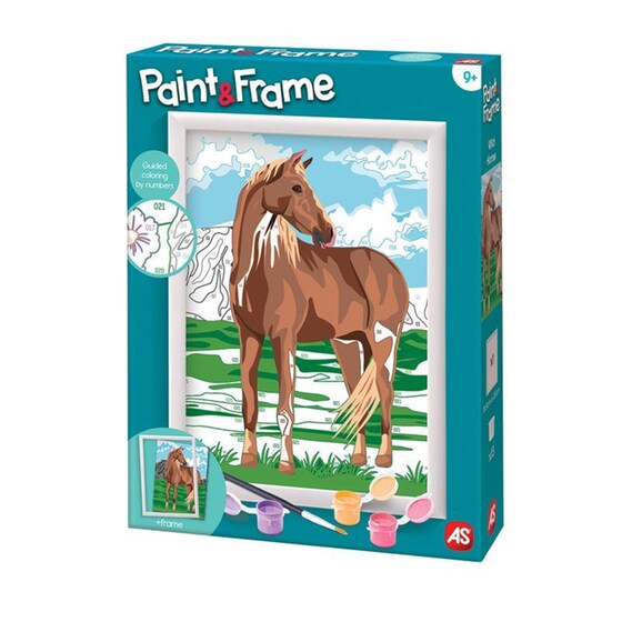 AS Company Paint & Frame Ζωγραφίζω Με Αριθμούς Wild Horse image 9