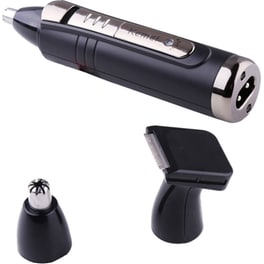 Trimmer KEMEI KM-6511 2 σε 1 Επαναφορτιζόμενο για Μύτη, Αυτιά και Φαβορίτες Μαύρο