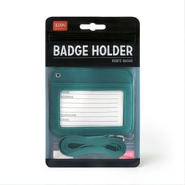 Ετικέτα Βαλίτσας Legami Badge Holder Πετρόλ