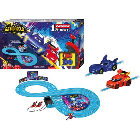 Carrera 1.First: DC Batwheels Time For Action! Τηλεκατευθυνόμενα Αυτοκίνητα σε Πίστα 1:50 (20063047) image 2