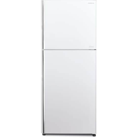 HITACHI R-VX401PRU9-1 (PWH) Total No Frost 340 Lt Λευκό Δίπορτο Ψυγείο image 0