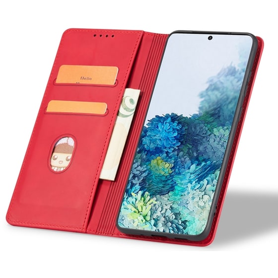 Θήκη Realme C53 - Bodycell Πορτοφόλι - Red image 1