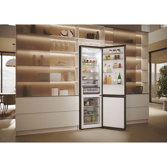 HAIER HDPW5620DNPD Total No Frost 409 Lt Μαύρο Ψυγειοκαταψύκτης image 7