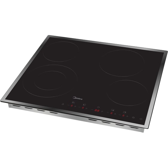 MIDEA MCH702F298K0FRX 59 cm Μαύρο Εστία Κεραμική Αυτόνομη image 1