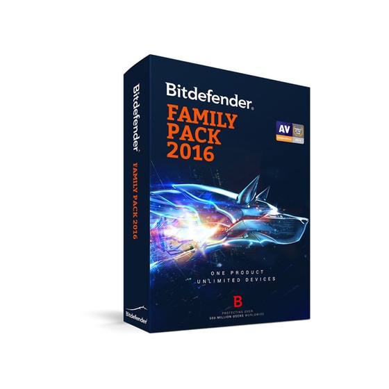 Bitdefender Family Pack 2016 - 1 έτος (Απεριόριστες Συσκευές) image 0
