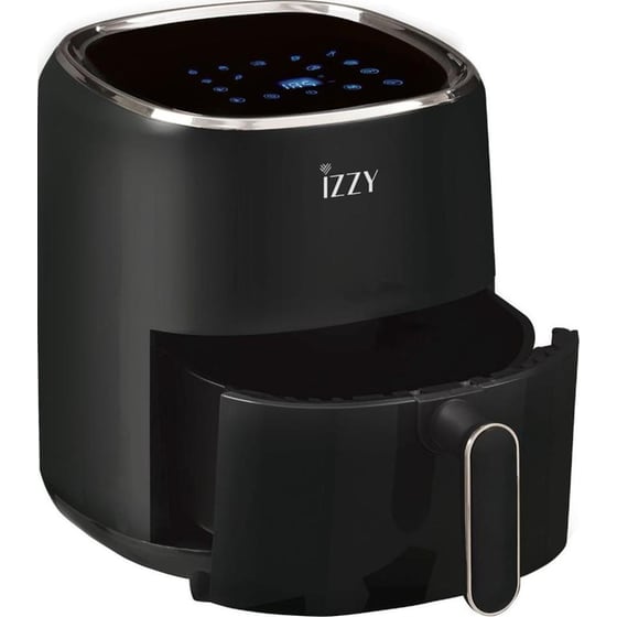 IZZY Digital Compact IZ-8213 1400 W 4.5 L Μαύρο Φριτέζα Αέρος image 1