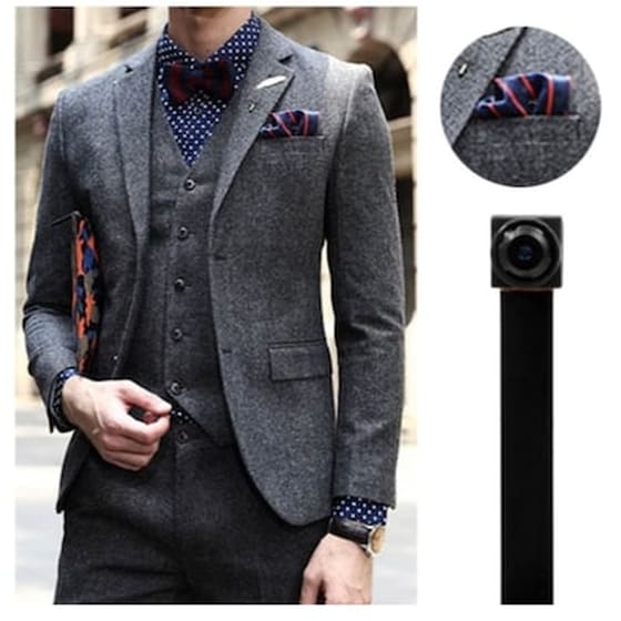 Μίνι Καταγραφική Spy Cam Ψείρα Full HD image 1