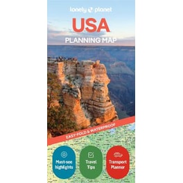 Lonely Planet USA Planning Map