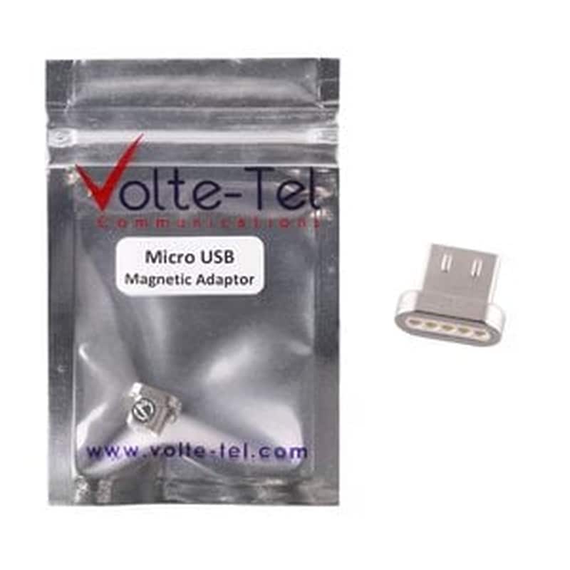 Αντάπτορας Volte-tel Magnetic For Vcd07/vcd08 Micro Usb - Silver