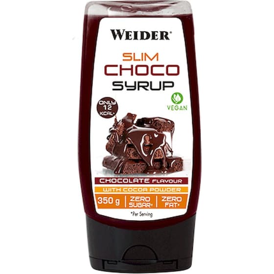 Ειδικό Συμπλήρωμα Διατροφής Weider Slim Σιρόπι Σοκολάτας - 350gr image 0