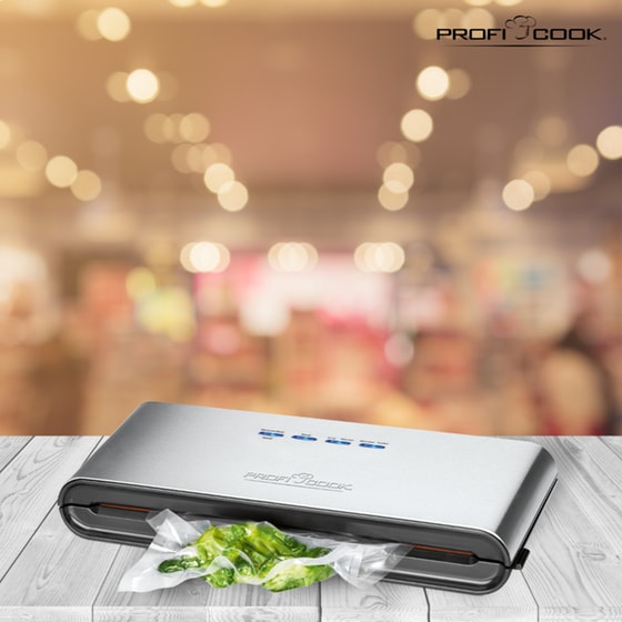Σακουλοποιός PROFI COOK PC-VK1080 120 W Inox image 2