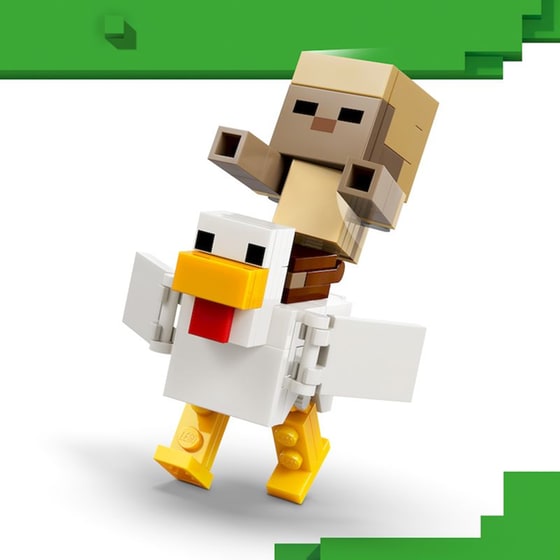 LEGO® Minecraft® Επίθεση του Αναβάτη Κοτόπουλου στην Έρημο (21592) image 11