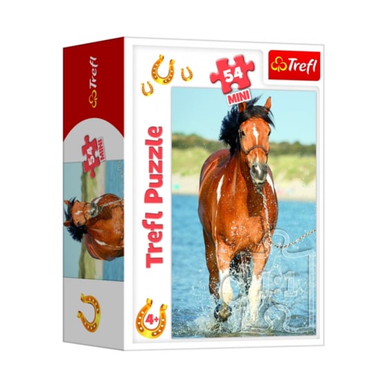 Παιδικό Παζλ Trefl Mini The World Horses (54 Κομμάτια) image 1