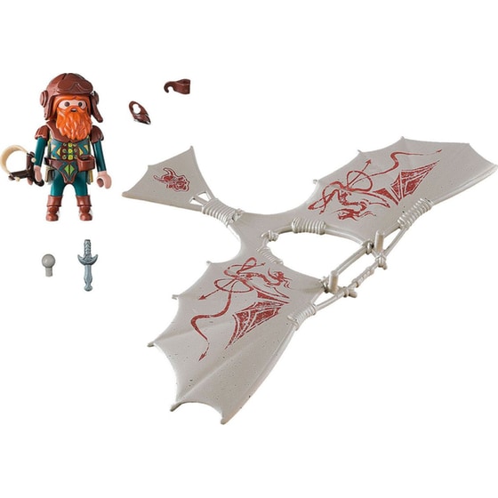 PLAYMOBIL® Knights Νάνος με Αιωρόπτερο (9342) image 2
