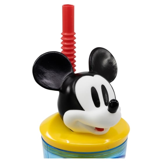 Ποτήρι 3D Stor Mickey Mouse Πλαστικό 360 ml - Μπλε/Κίτρινο image 3