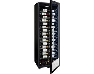 LA SOMMELIERE PRO160 για 152 Μπουκάλια με Γυάλινη Anti-UV Πόρτα και LED φωτισμό Μαύρο Συντηρητής Κρασιών image 2