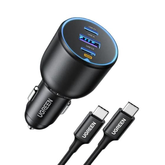 Φορτιστής Αυτοκινήτου Ugreen 90889 130W Μαύρο image 0