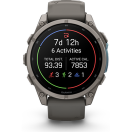 Smartwatch Garmin Fenix 9 47mm - Titanium with Pebble Grey