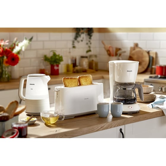 Φρυγανιέρα PHILIPS HD2590/00 Daily Collection 1030W 2 Θέσεων Λευκό image 4