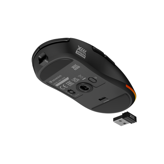 Genesis Zircon XIII Gaming Ασύρματο Ποντίκι - Black image 8