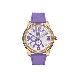 Γυναικείο Ρολόι Marc Ecko Crystal the Miami Μωβ (E13544G4)
