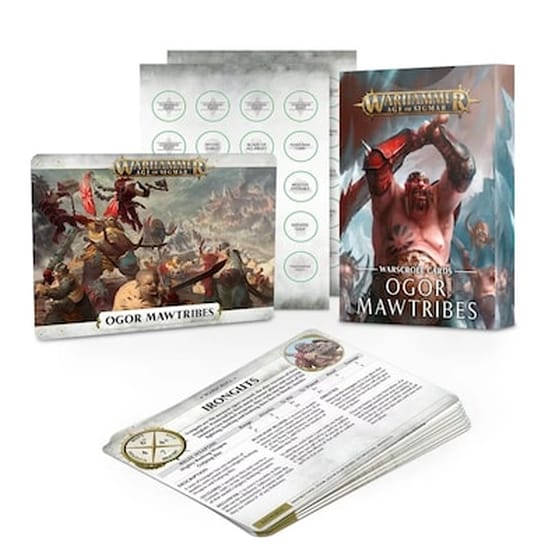 Warscroll Cards: Ogor Mawtribes Επιτραπέζιο (Games Workshop) image 0
