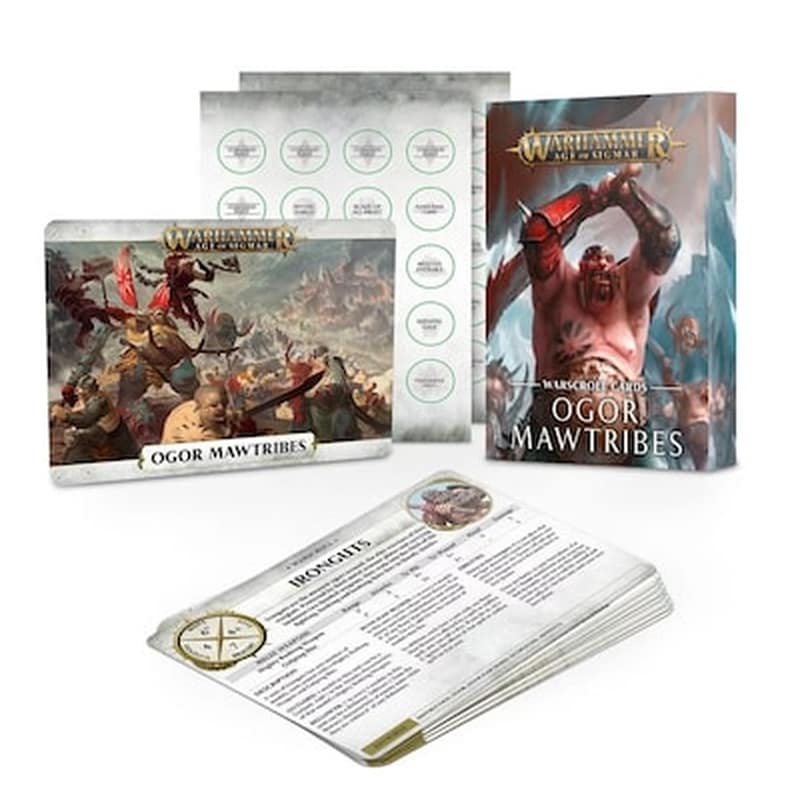 Warscroll Cards: Ogor Mawtribes Επιτραπέζιο (Games Workshop)