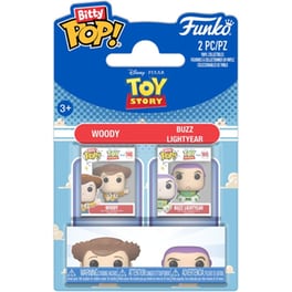 Funko Bitty Pop! 2-pack: Toy Story - Woody & Buzz Lightyear Vinyl Figures
