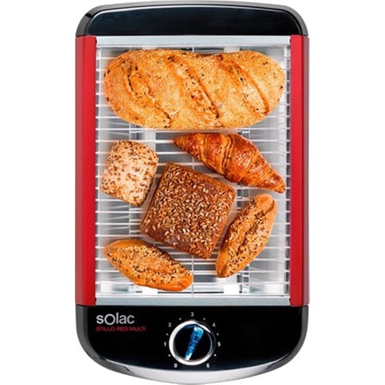 SOLAC STILO RED TC5302 2 Θέσεων 650W Κόκκινο Φρυγανιέρα image 2