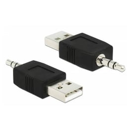 Καλώδιο Ήχου Delock Αντάπτορας Usb 2.0 Σε Stereo Jack 3.5mm 66069, Μαύρο