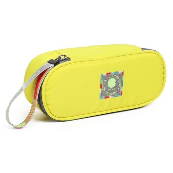 Κασετίνα Οβάλ Lycsac Sun Yellow image 1