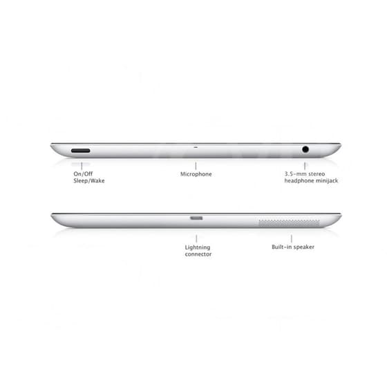 Apple iPad Retina - Tablet 9.7" 4G 16GB Μαύρο image 2