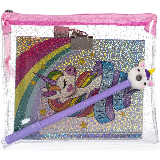 Σετ Νεσεσέρ με Σημειωματάριο και Στυλό Tcd Made for Kids Unicorn image 1